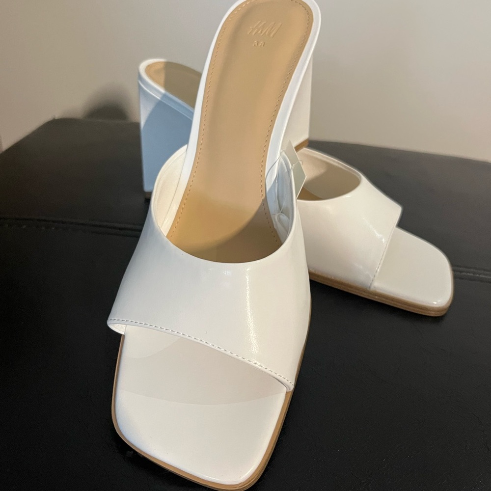 H&M Cream Women's Mules